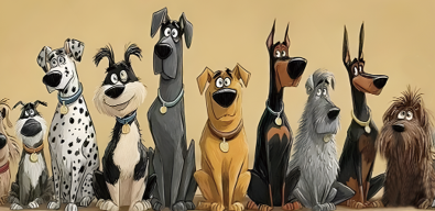 Keyboard Mat, DOGS #16