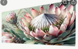 Keyboard Mat, PROTEA PINK #2