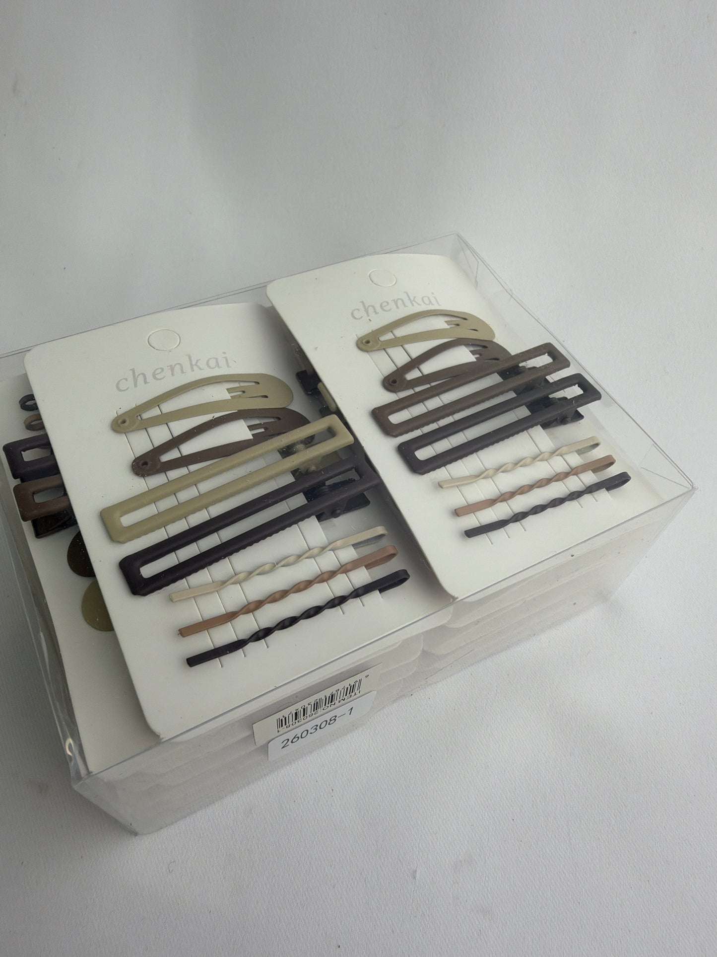 Hair Clips 20p/pack (R10ea) 260308-1