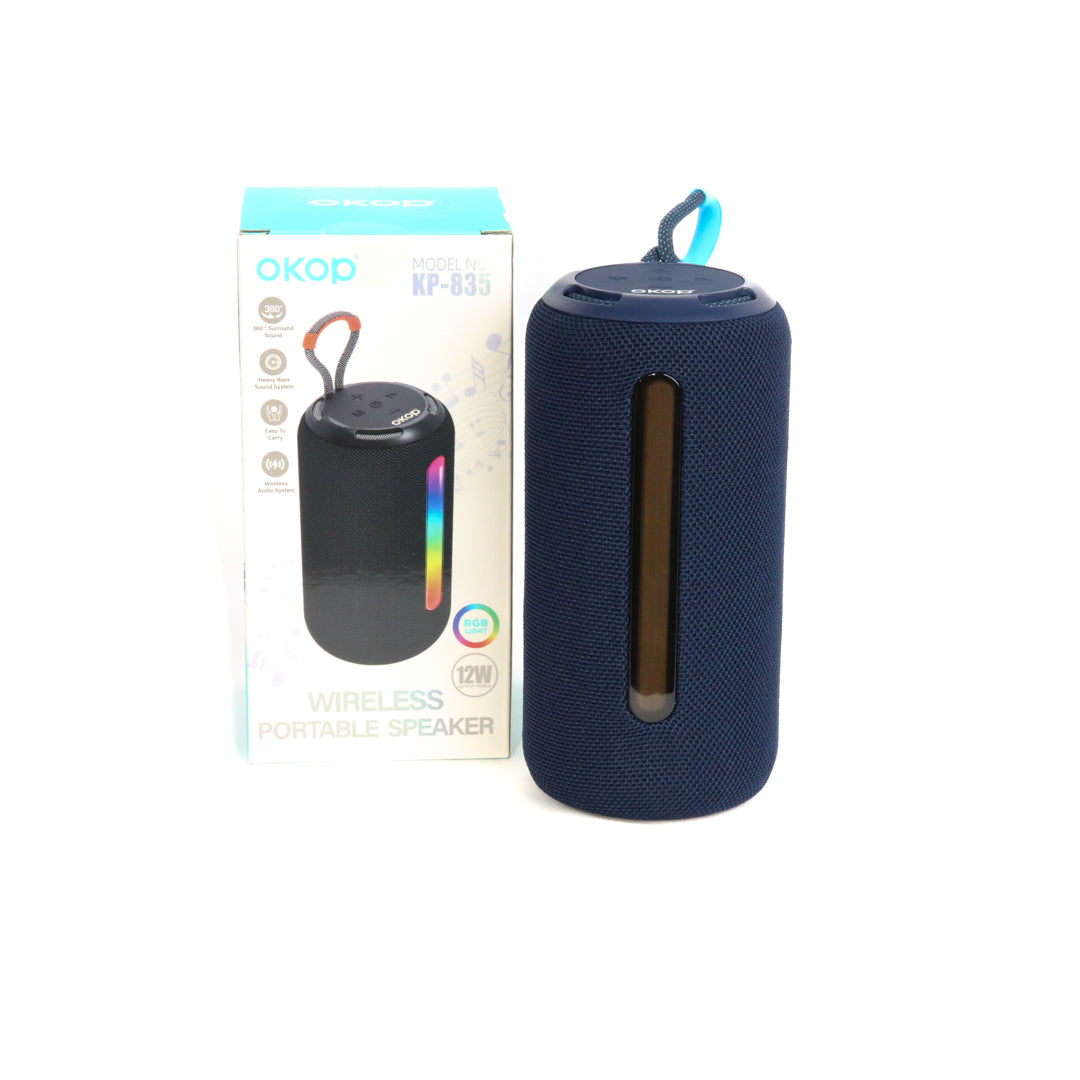 Okop Wireless Speaker KP-835 BLUE