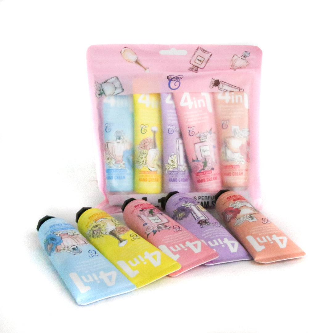 Hand cream 5 p/pack (R5.80ea)