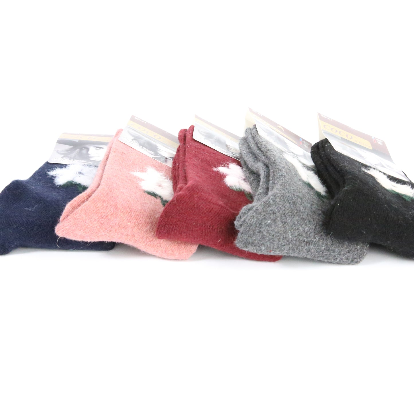 Ladies Thermal Socks 12 p/pack (R23.42)
