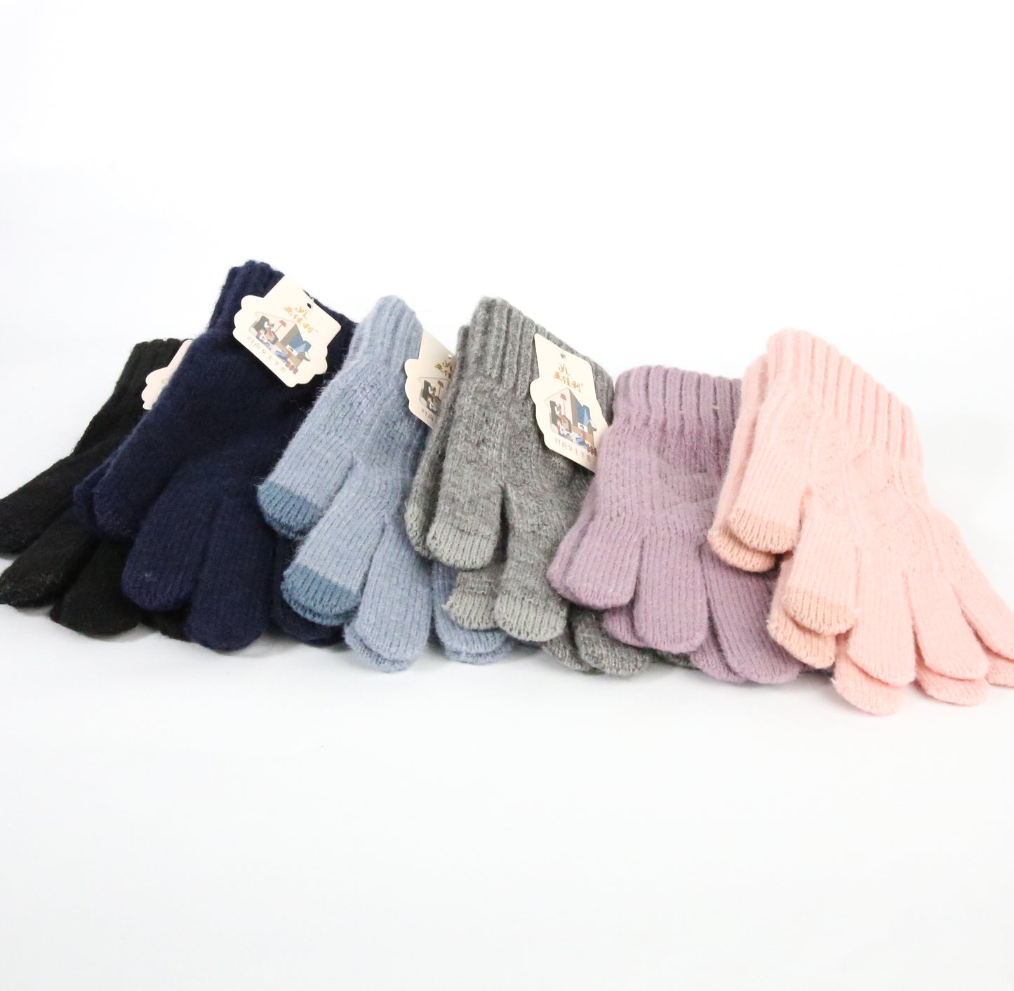 Ladies Knitted Gloves_Pack of 12