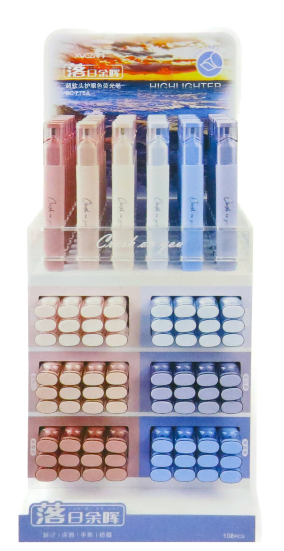 Highlighters_Counter Display_108 units