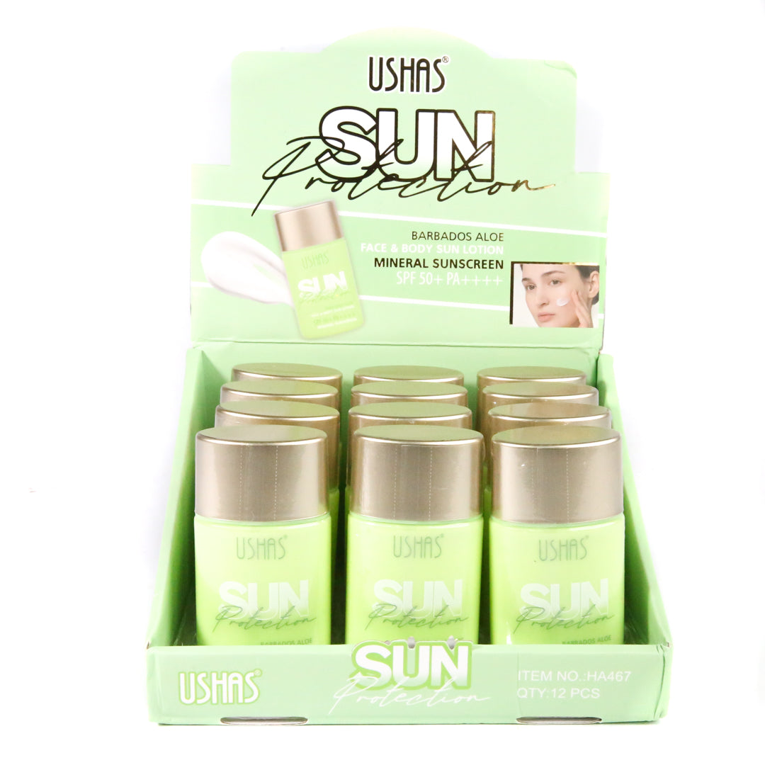 Sunblock_Counter Display_12 units GREEN