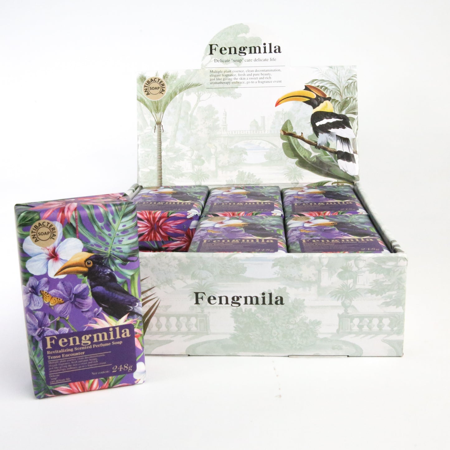 Soap Counter Display_Encounter tenderness PURPLE