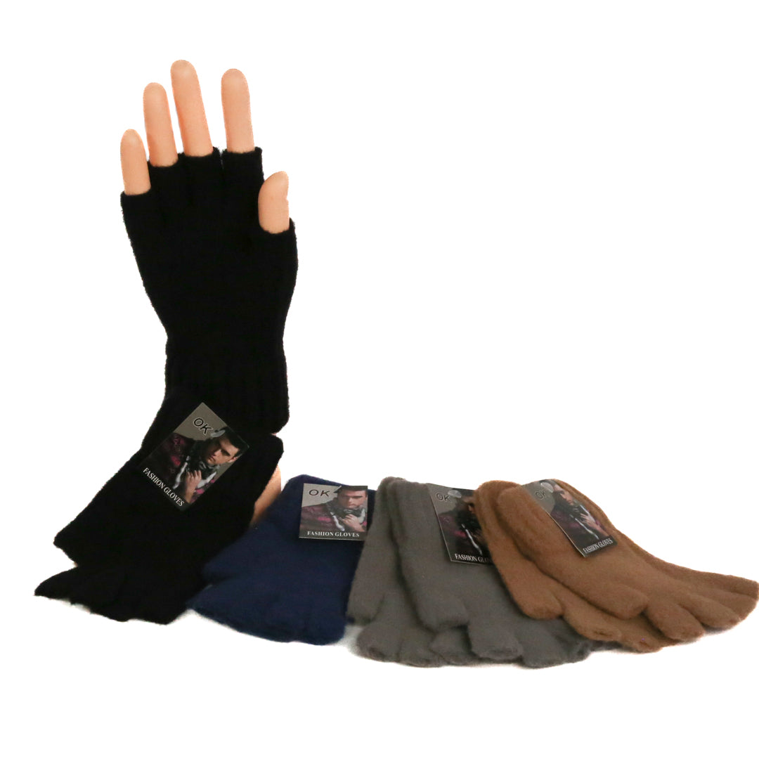 Mens Fingerless Gloves p/pack of 12 (R34,50)