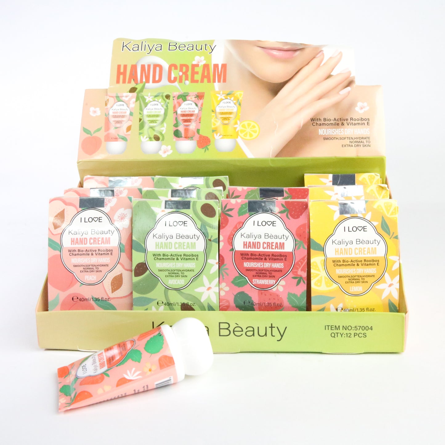 Handcream Counter Display_12 units FRUITY AROMAS