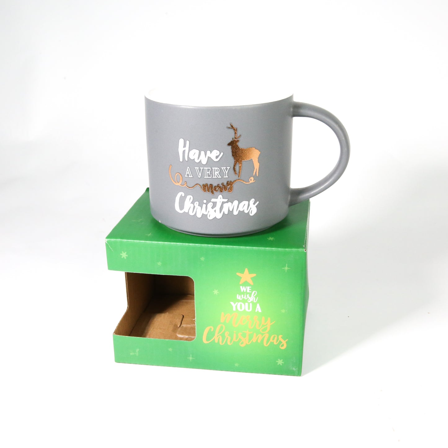 Christmas Coffee Mug_Grey