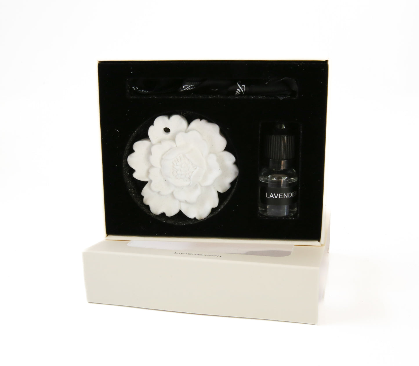 Plaster flower diffuser_Lavender_Assorted Flowers