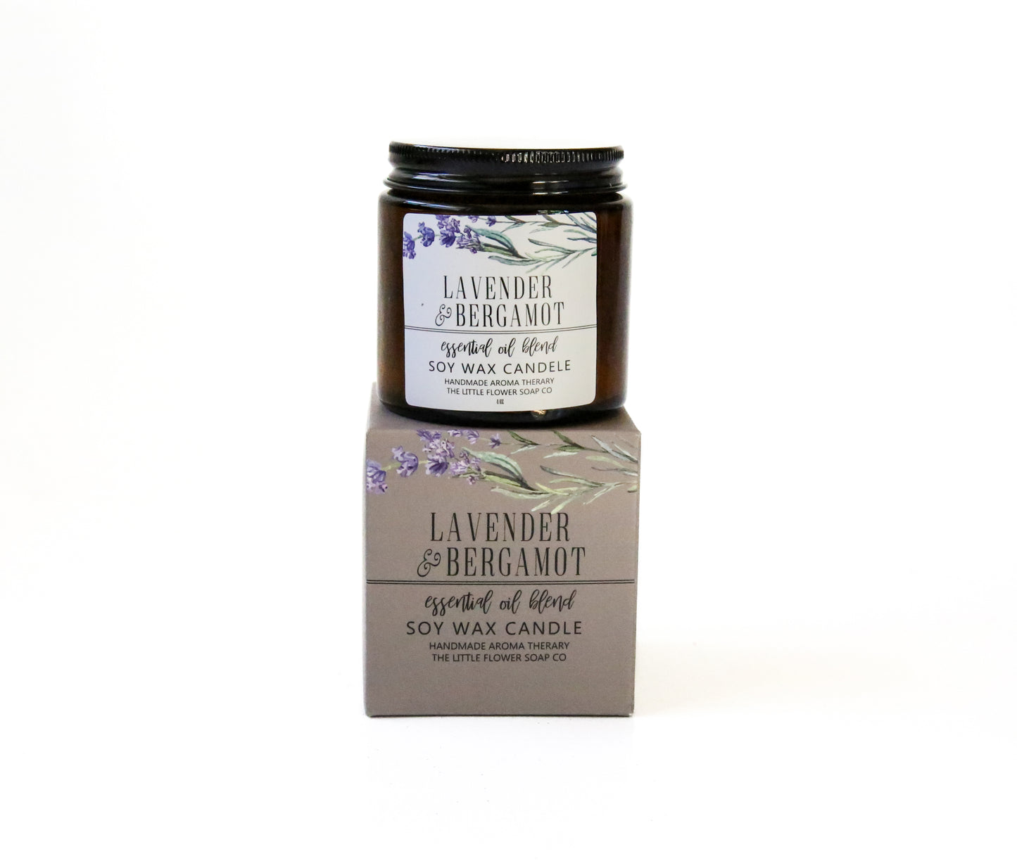 Aromatherapy Candle_Lavender and Bergamot