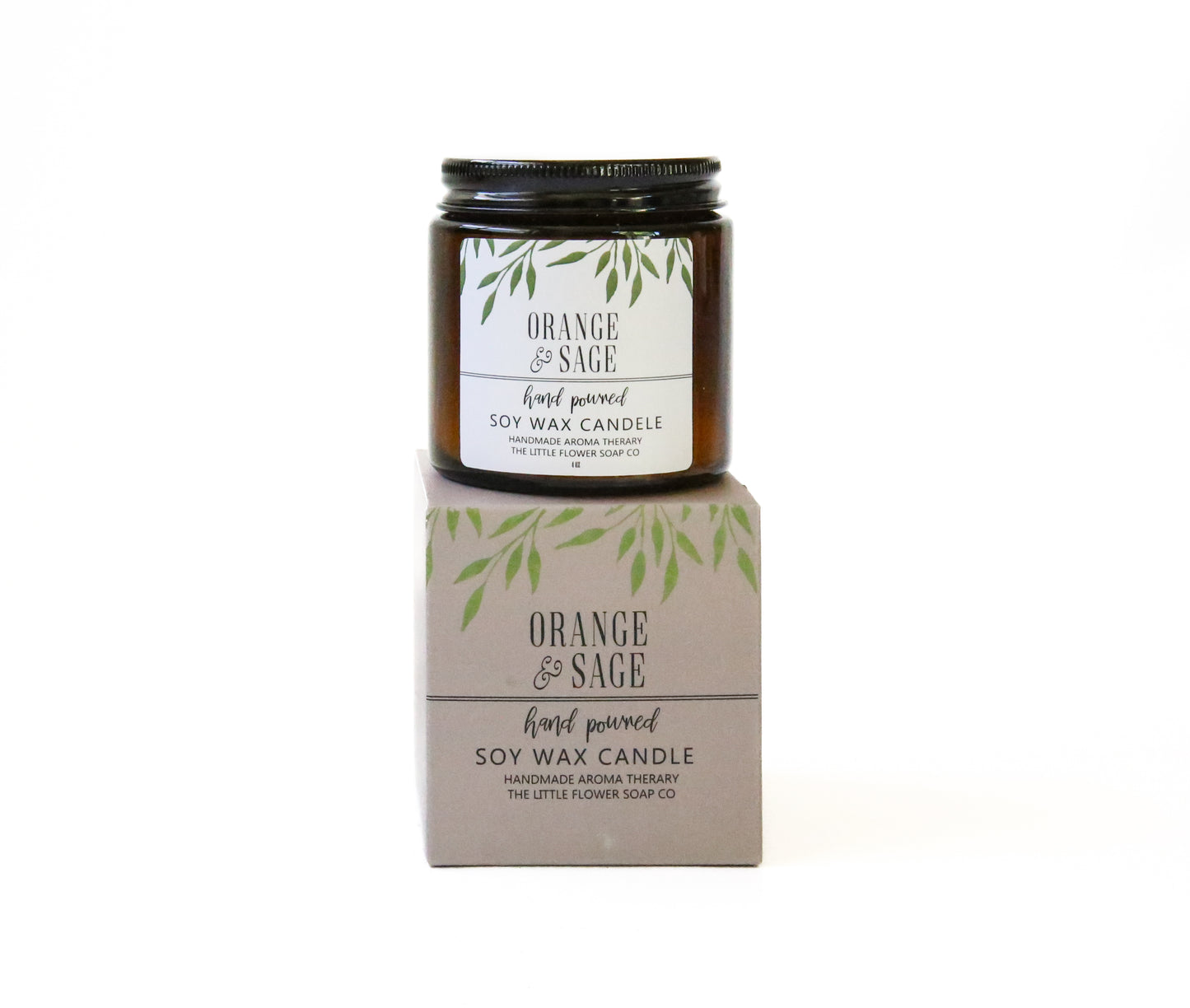 Aromatherapy Candle_Orange and Sage