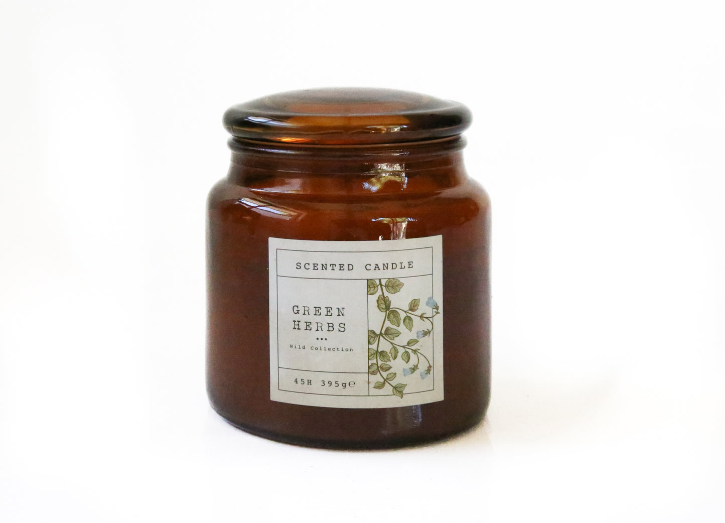 Large Scented Candle_Green Herbs