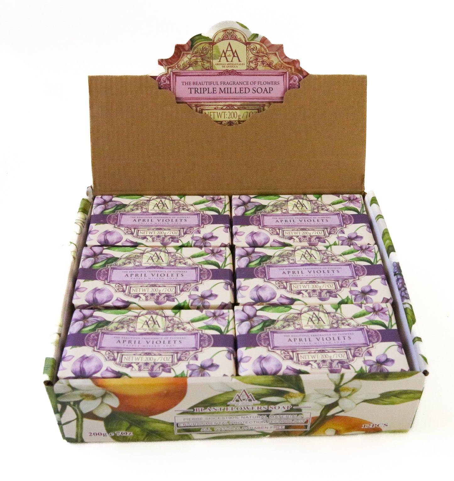 Triple Milled Soap_Counter Display_12 Units_Lavender