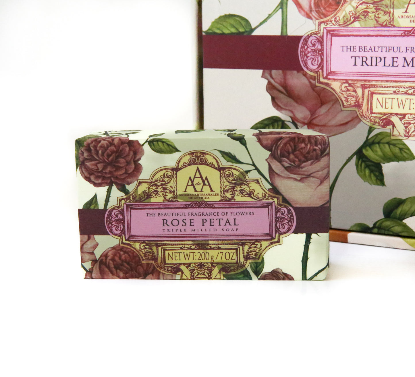 Triple Milled Soap_Counter Display_12 Units_Rose Petal