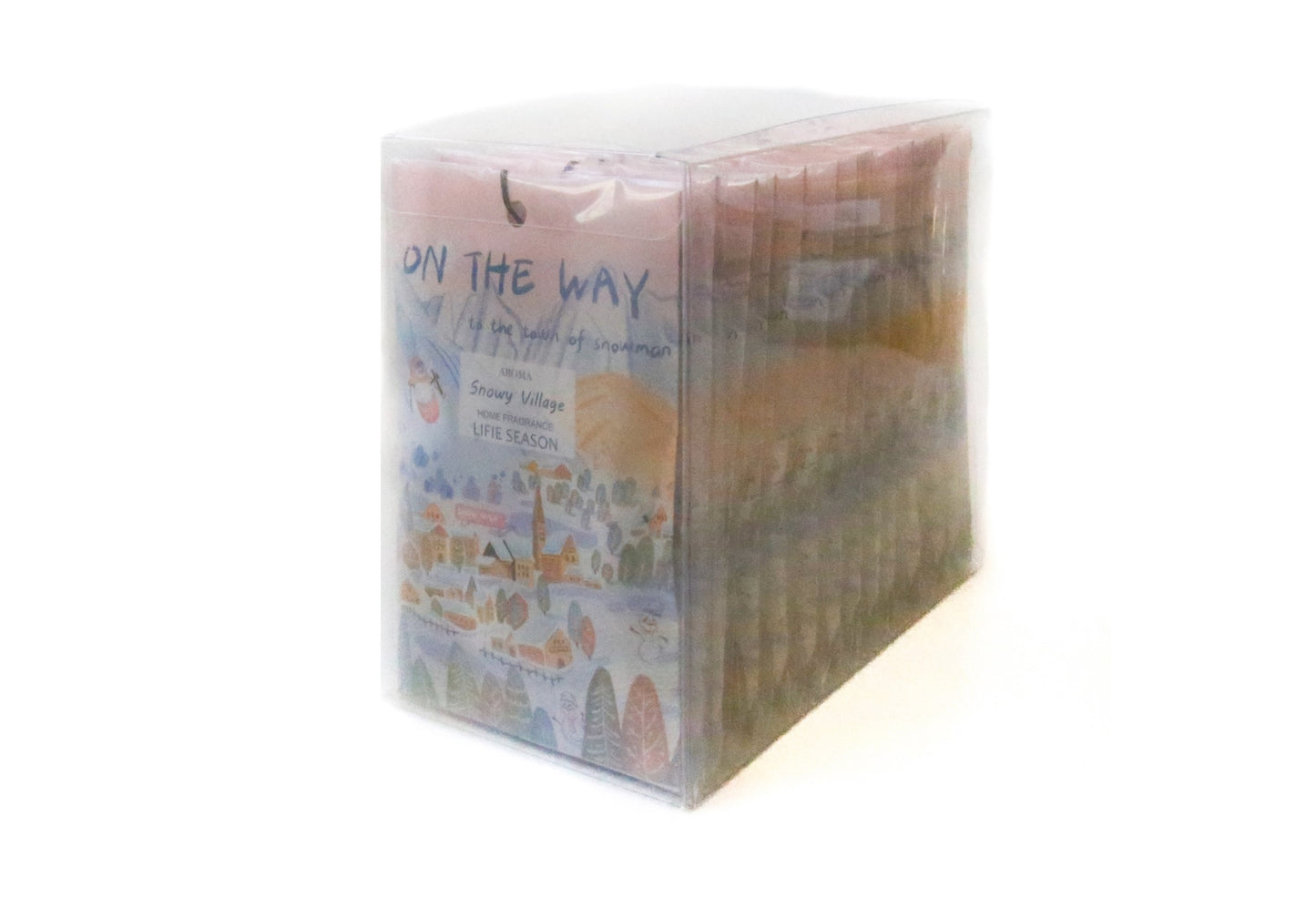Fragrance Sachets _Counter Display_Snowy Village_14 units