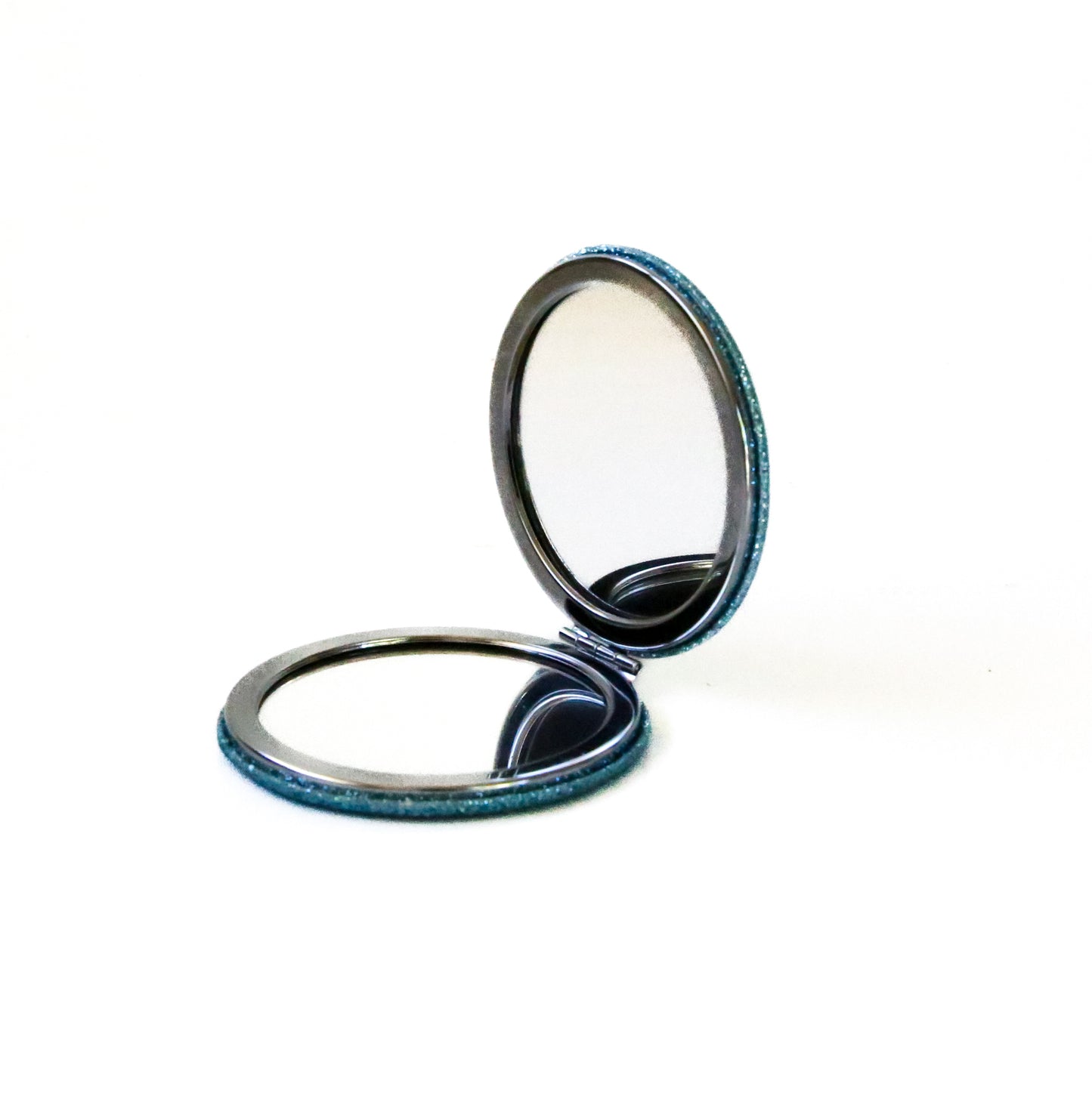 Compact Mirror Counter Display_Round Glitter_Box of 12