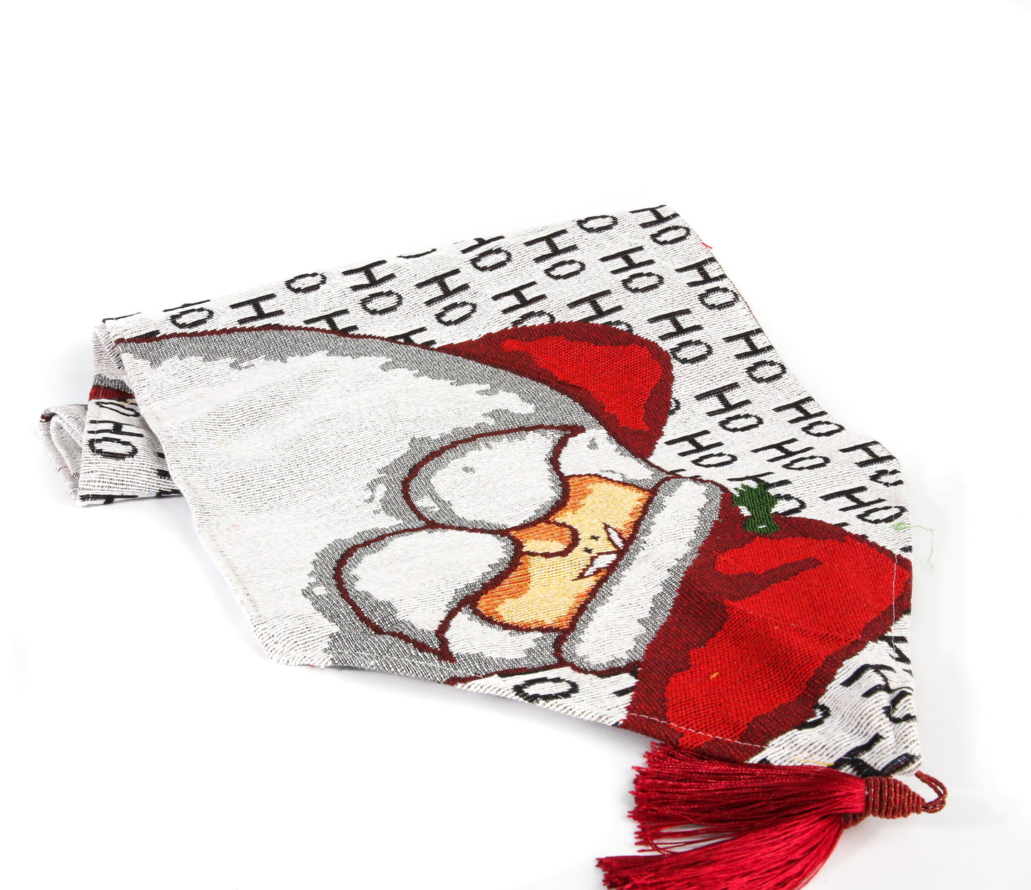 Christmas Table Runner_Green Father Christmas