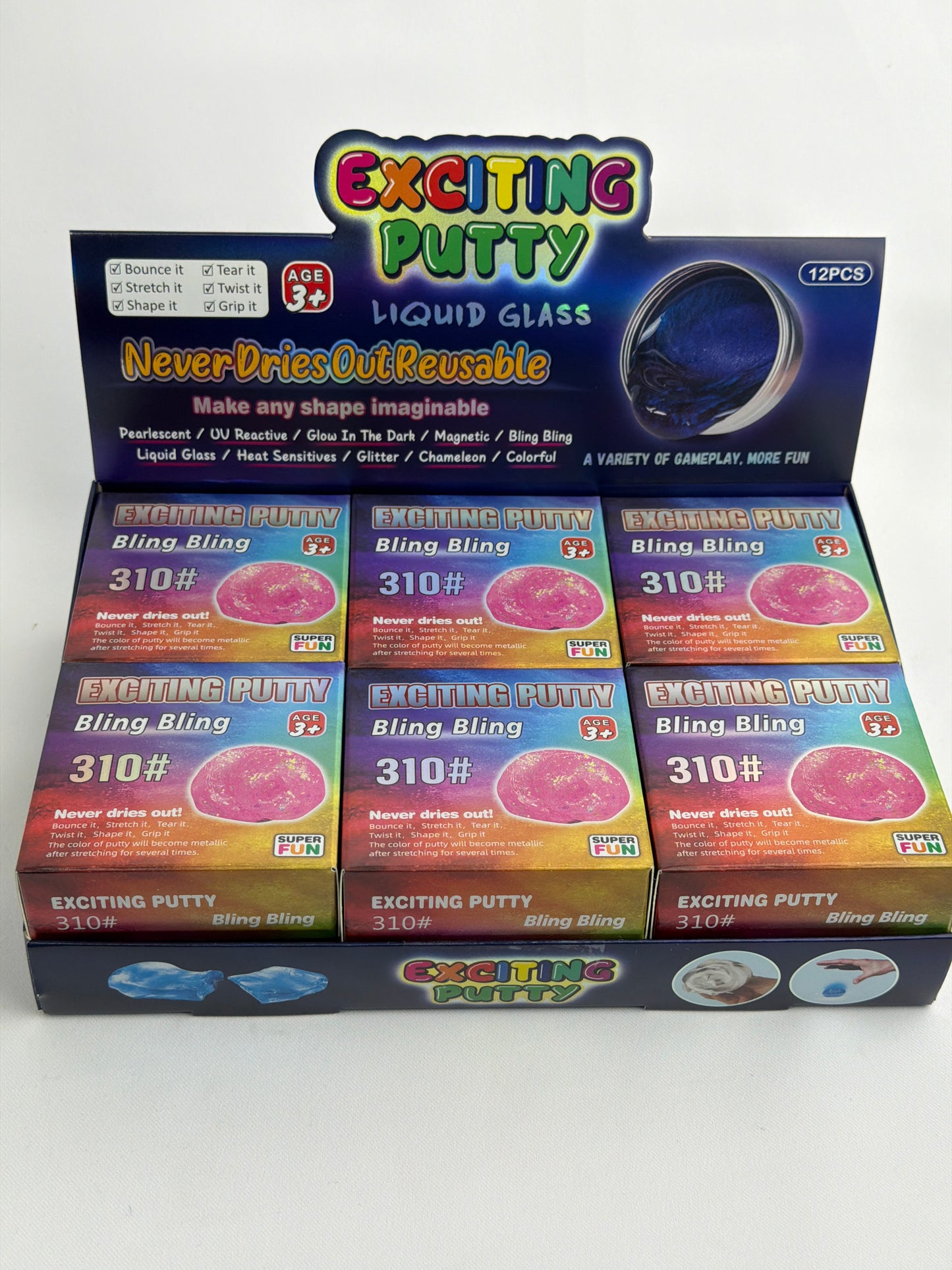 Putty in Tin 12/box (R43ea) 310#