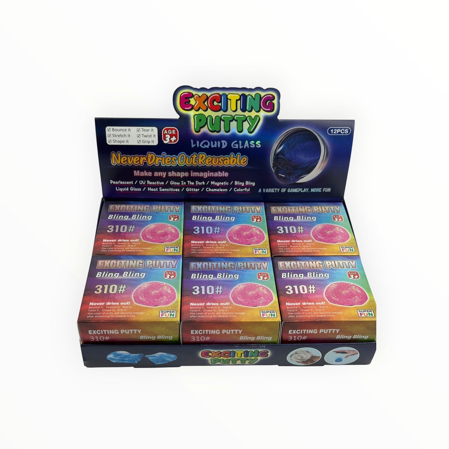 Putty in Tin 12/box (R43ea) 310#