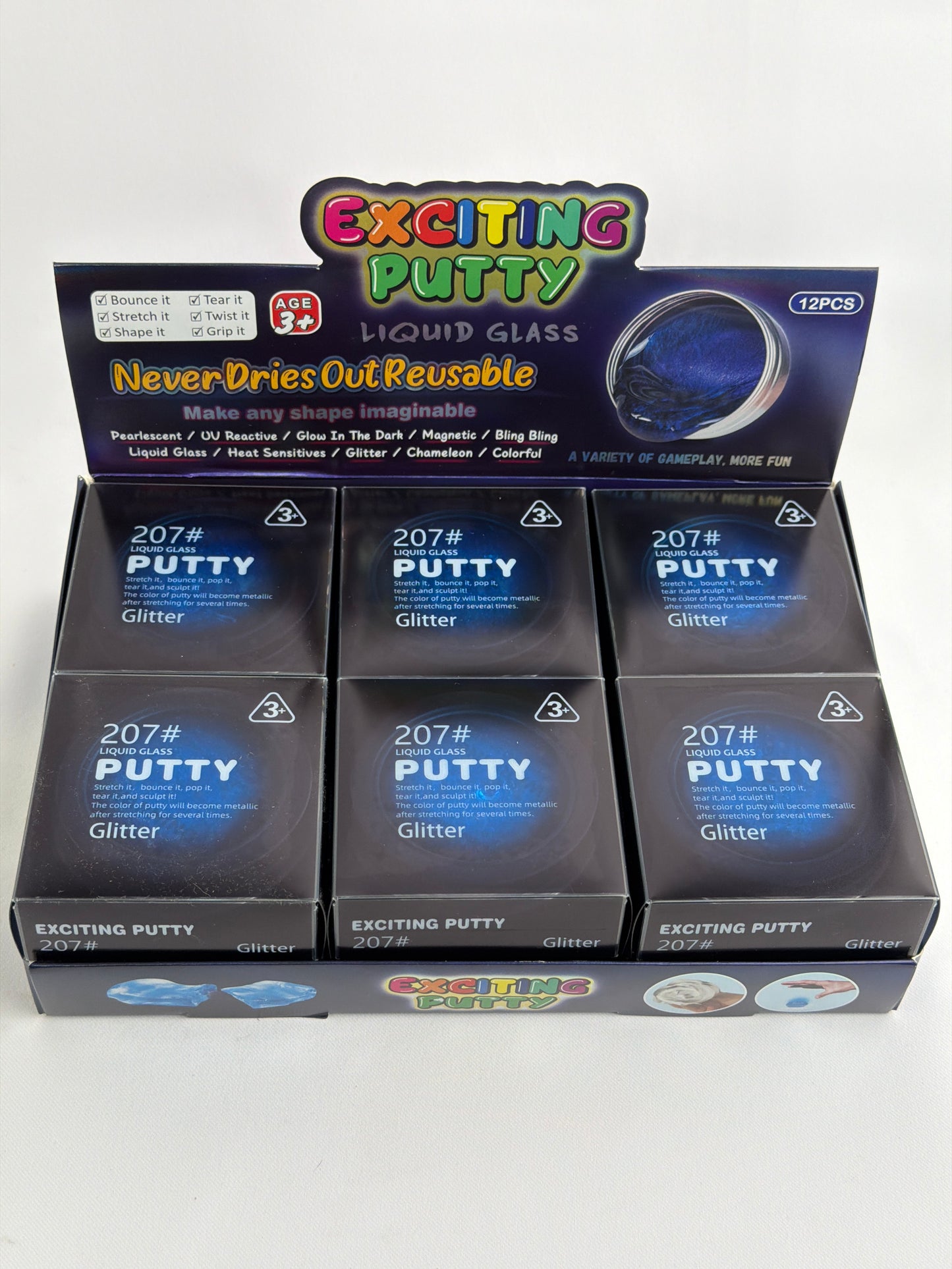 Putty in Tin 12/box (R43ea) 207#