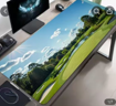 Keyboard Mat, GOLF COURSE  #12