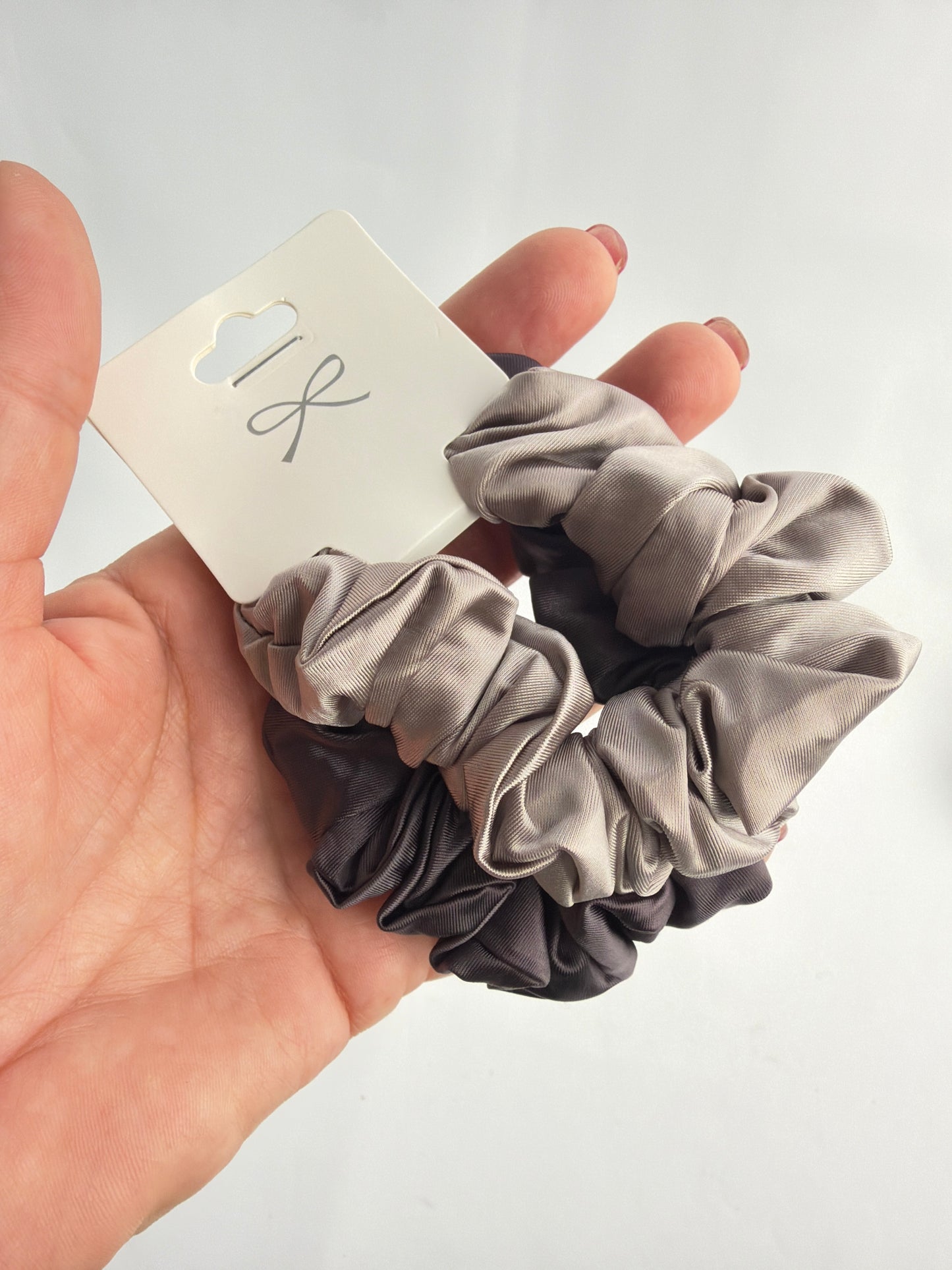 Hair Satin Scrunchy 12/pack (R21ea)