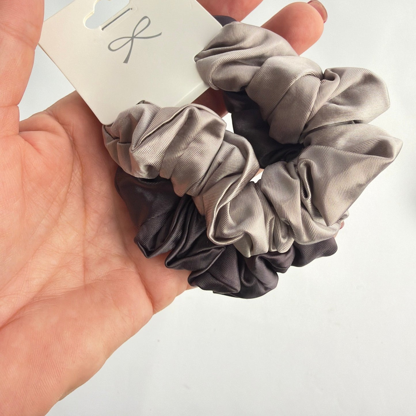 Hair Satin Scrunchy 12/pack (R21ea)