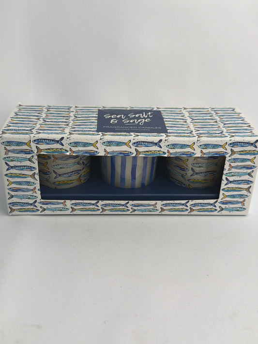 3 pc Sea Salt Candles