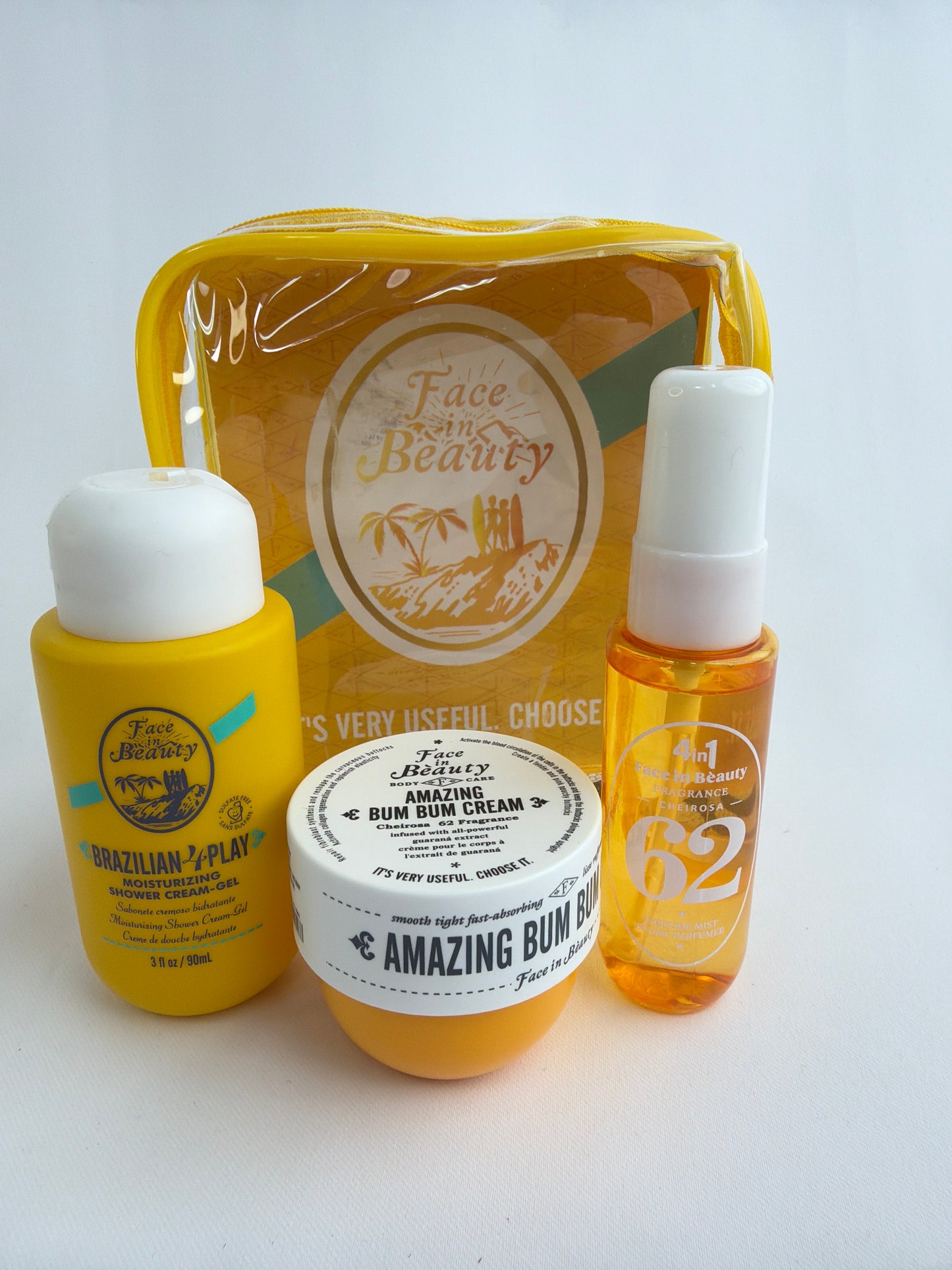 Body Set YELLOW Travel Set