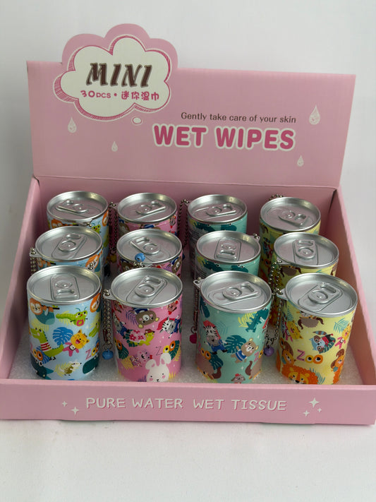 Wet Wipes 12/box (R15ea) JUNGLE ANIMALS