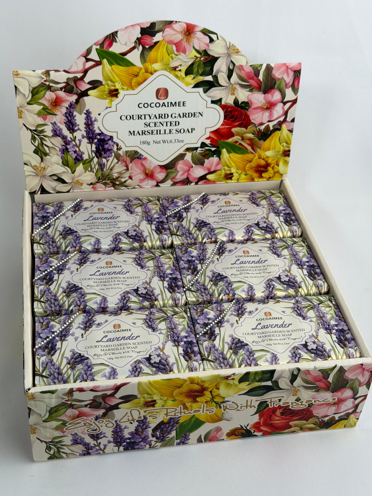 Soap 12p/box (R33ea) LAVENDER