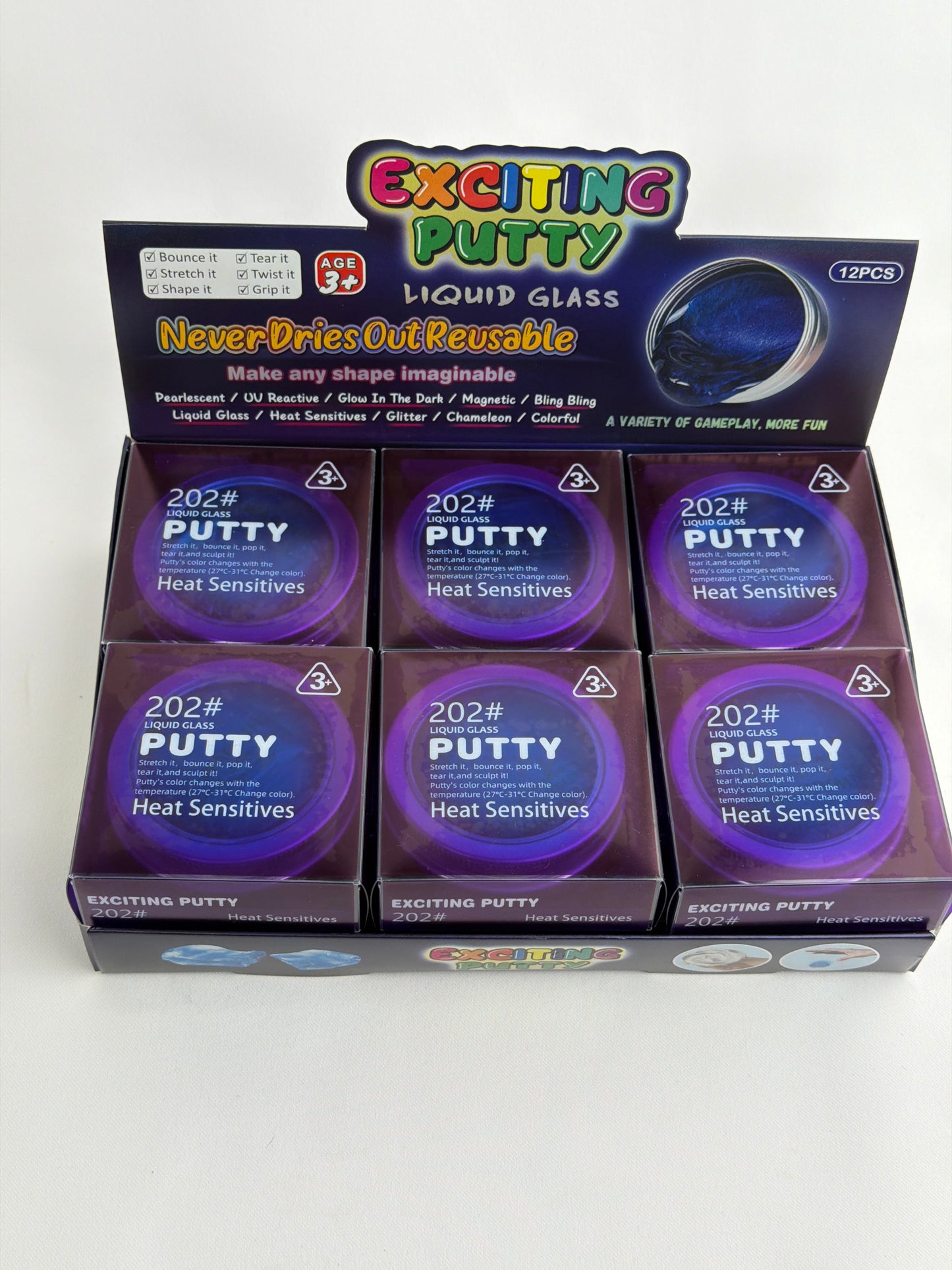 Putty in Tin 12/box (R43ea) 202#