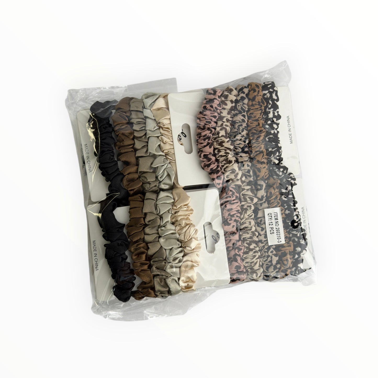 Hair Scrunchy 12/pack (R17ea) 260310-3