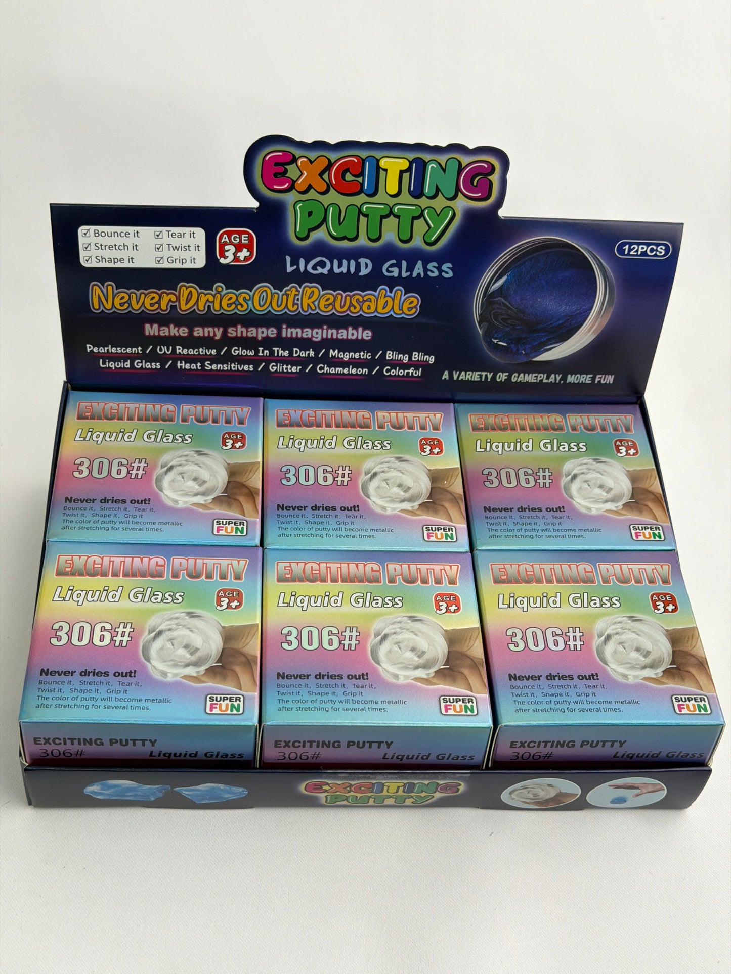 Putty in Tin 12/box (R43ea) 306#