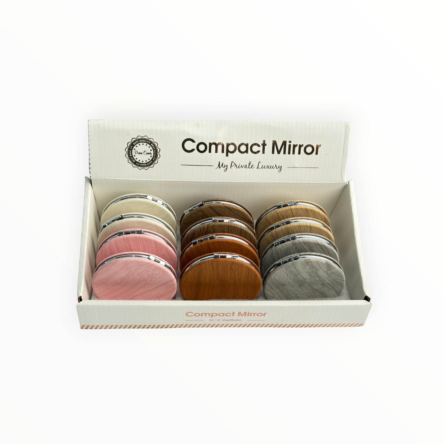 Compact Mirror 12 p/box (R30ea)