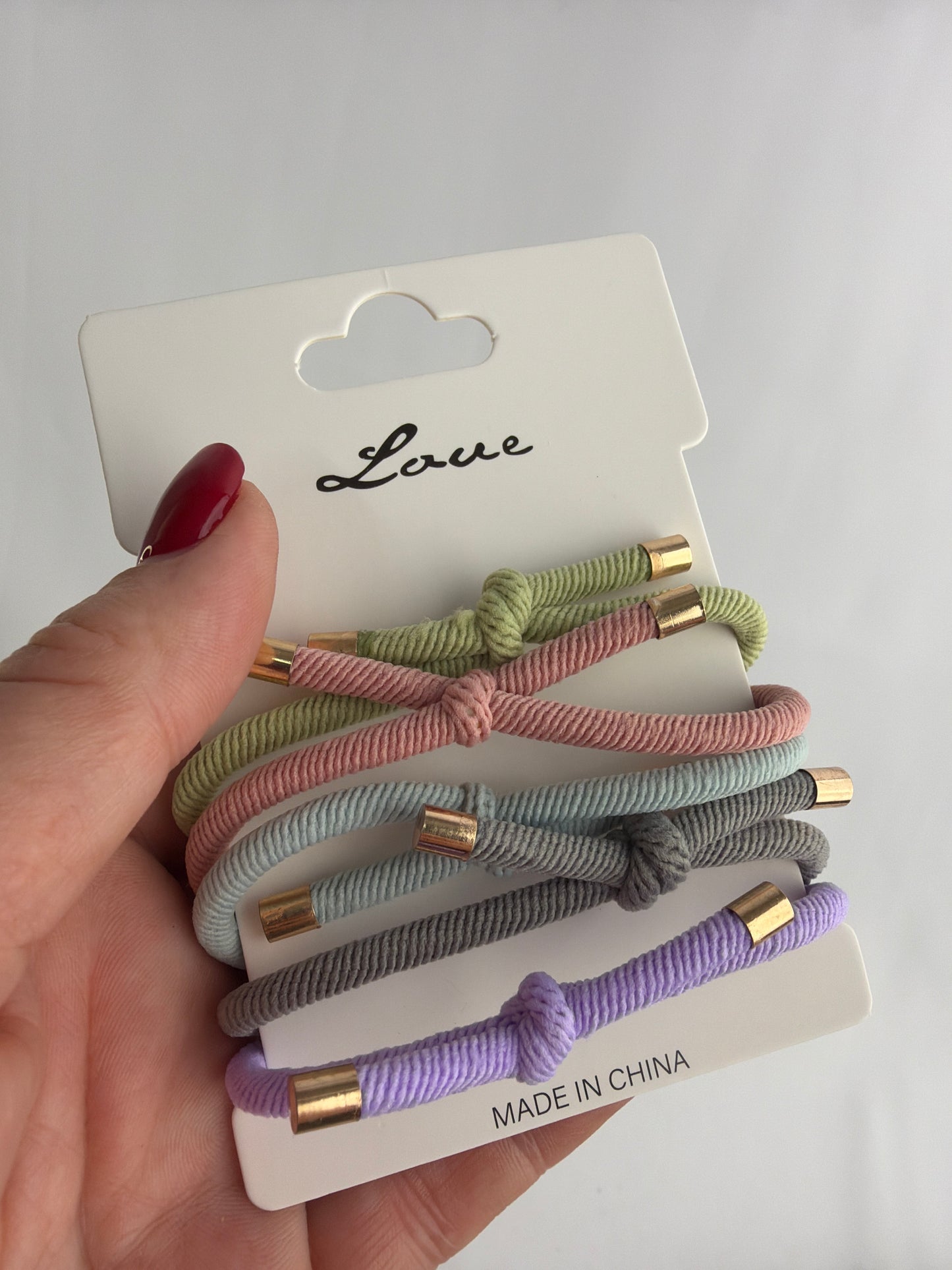 Hair Elastics 12/pack (R18ea) 260310-5