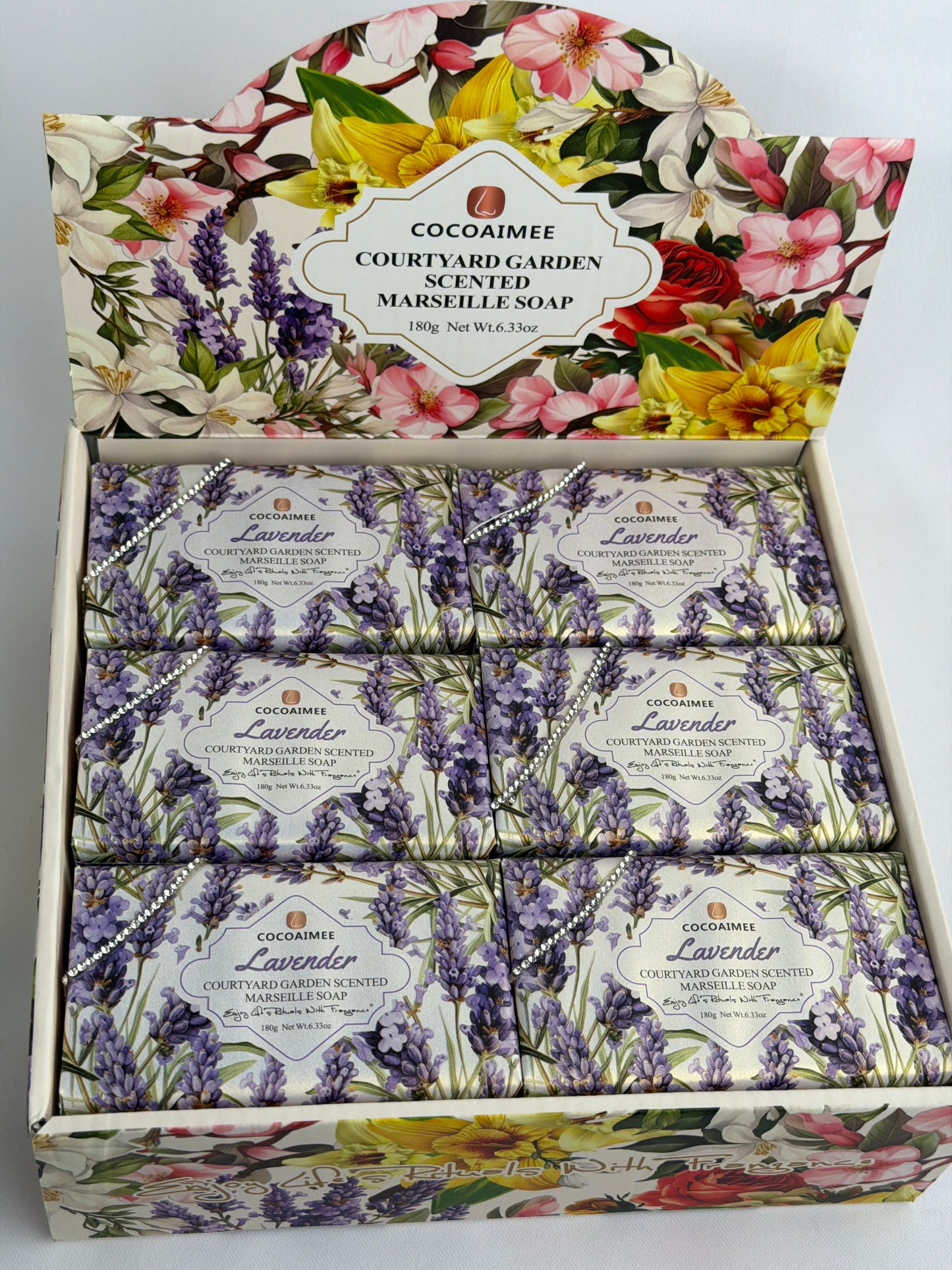 Soap 12p/box (R33ea) LAVENDER