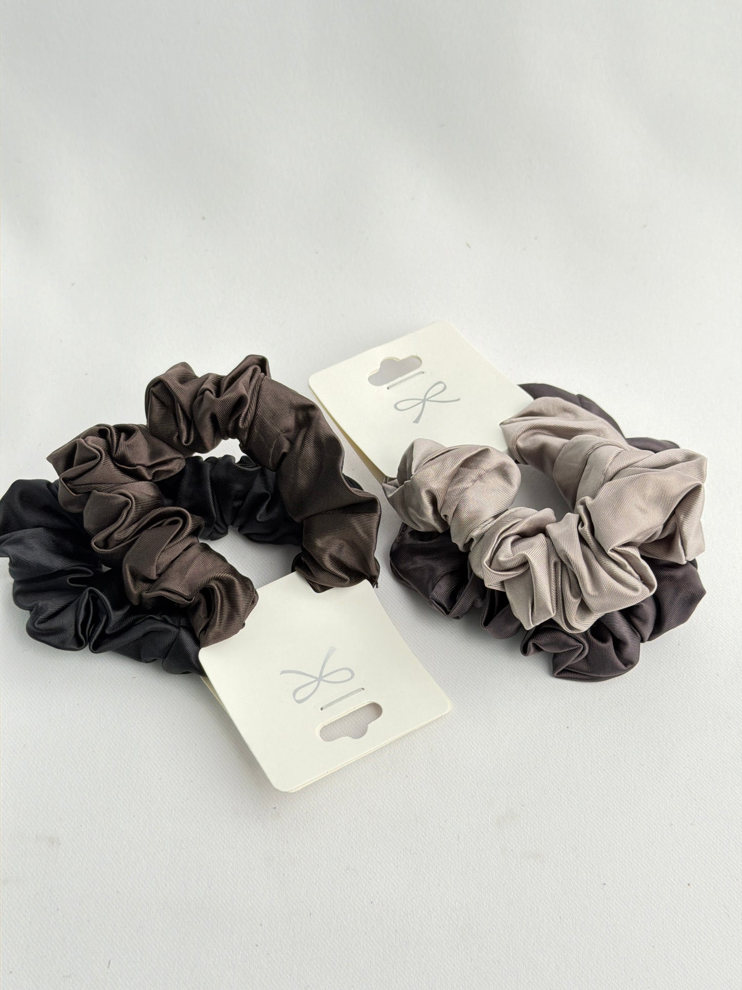 Hair Satin Scrunchy 12/pack (R21ea)