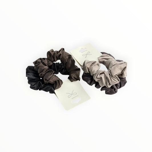 Hair Satin Scrunchy 12/pack (R21ea)
