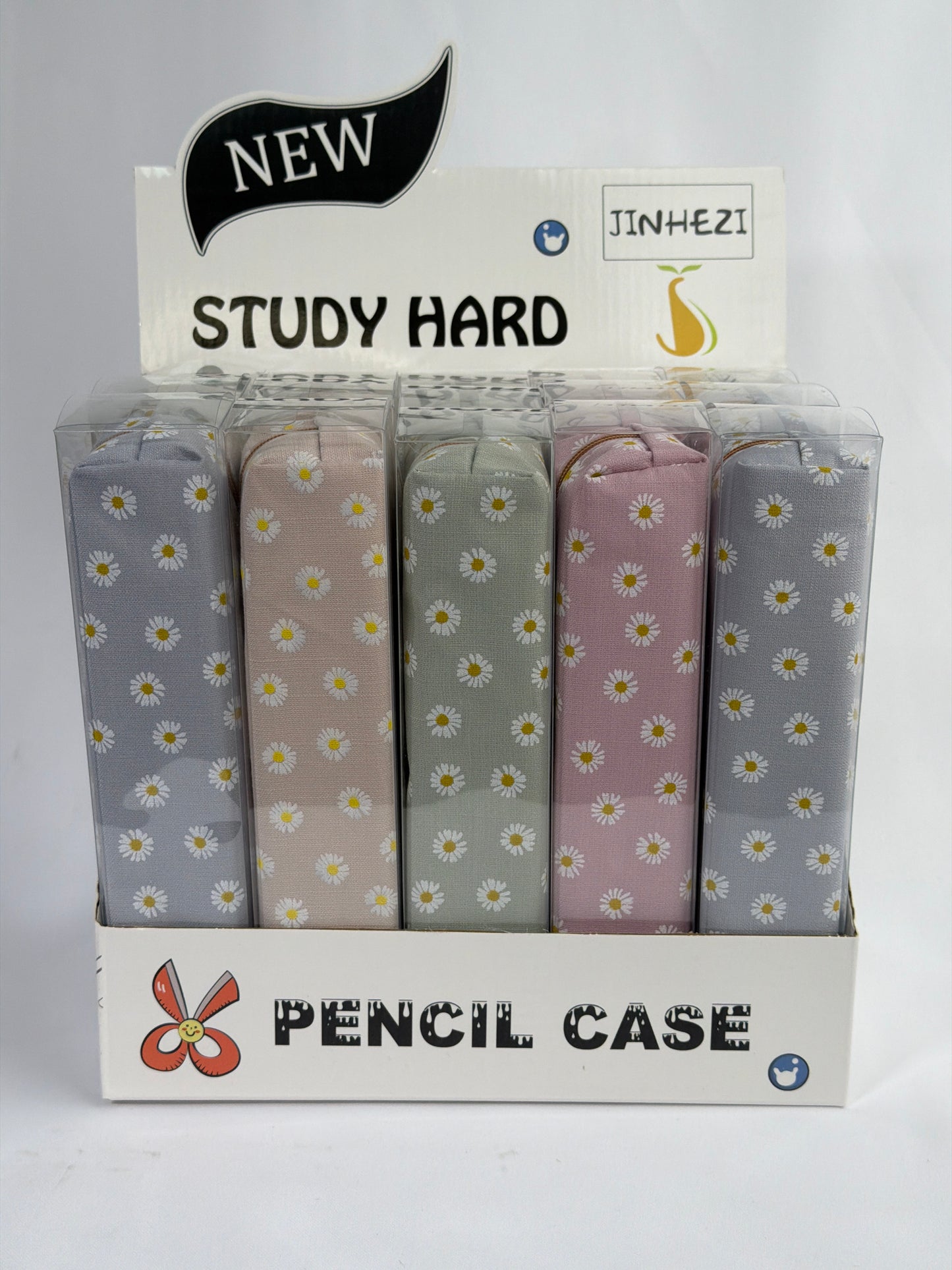 Slim Line pencil bag FLOWERS