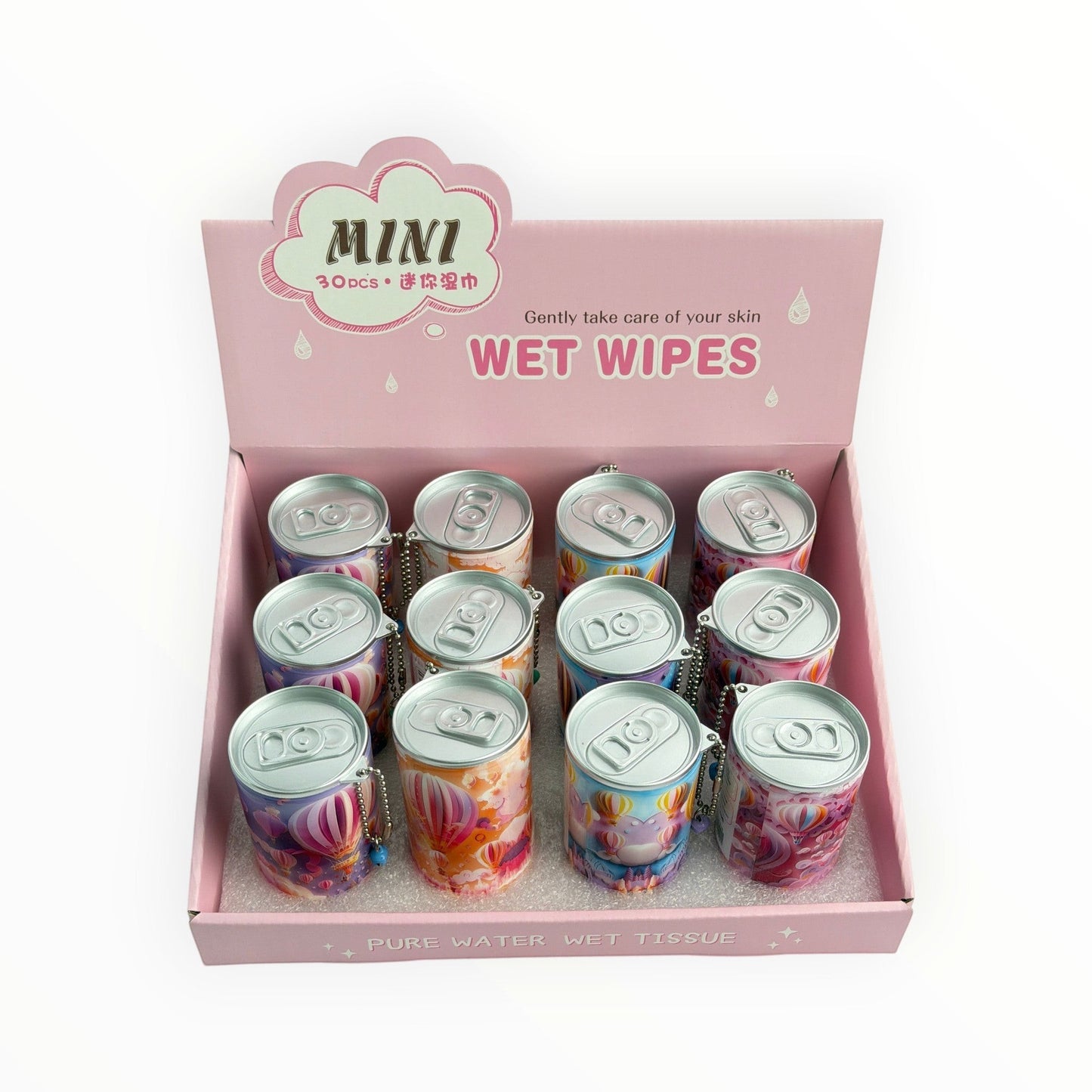 Wet Wipes HOT AIR BALLOONS 12/box (R15ea)