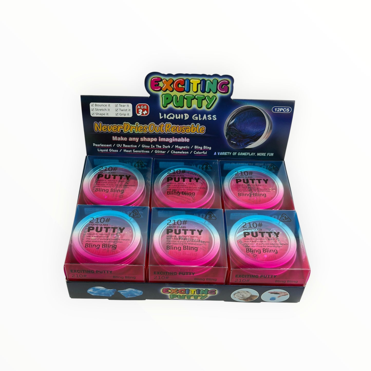 Putty in Tin 12/box (R43ea) 210#