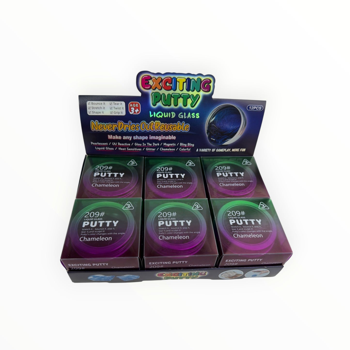 Putty in Tin 12/box (R43ea) 209#