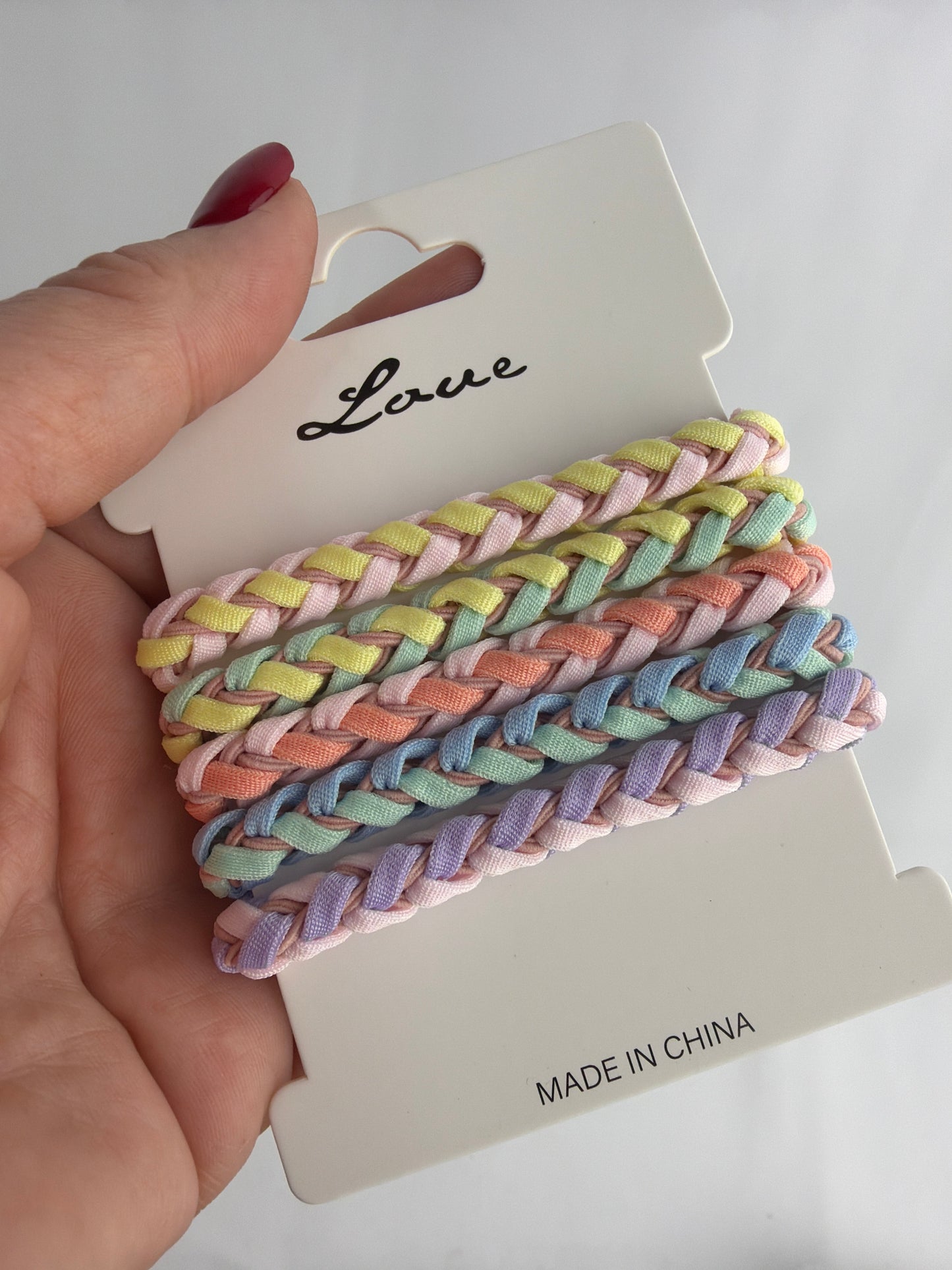 Hair Elastics 12/pack (R15ea) 260310_1
