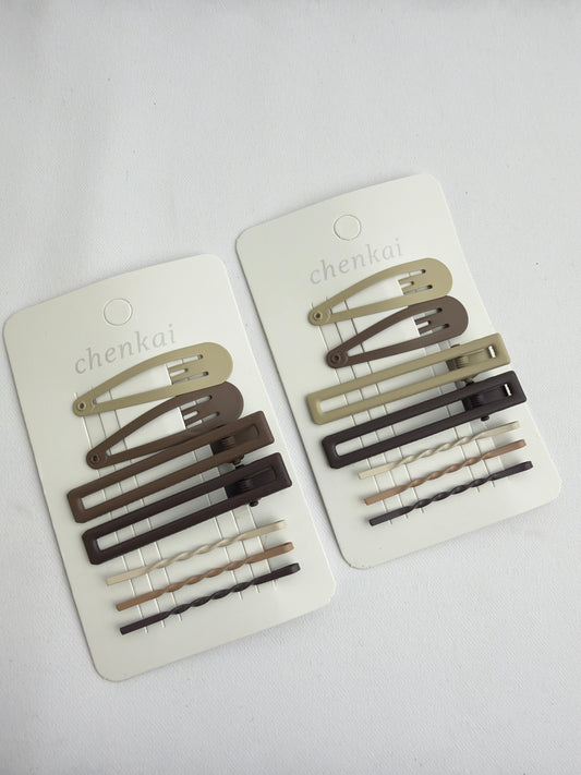 Hair Clips 20p/pack (R10ea) 260308-1