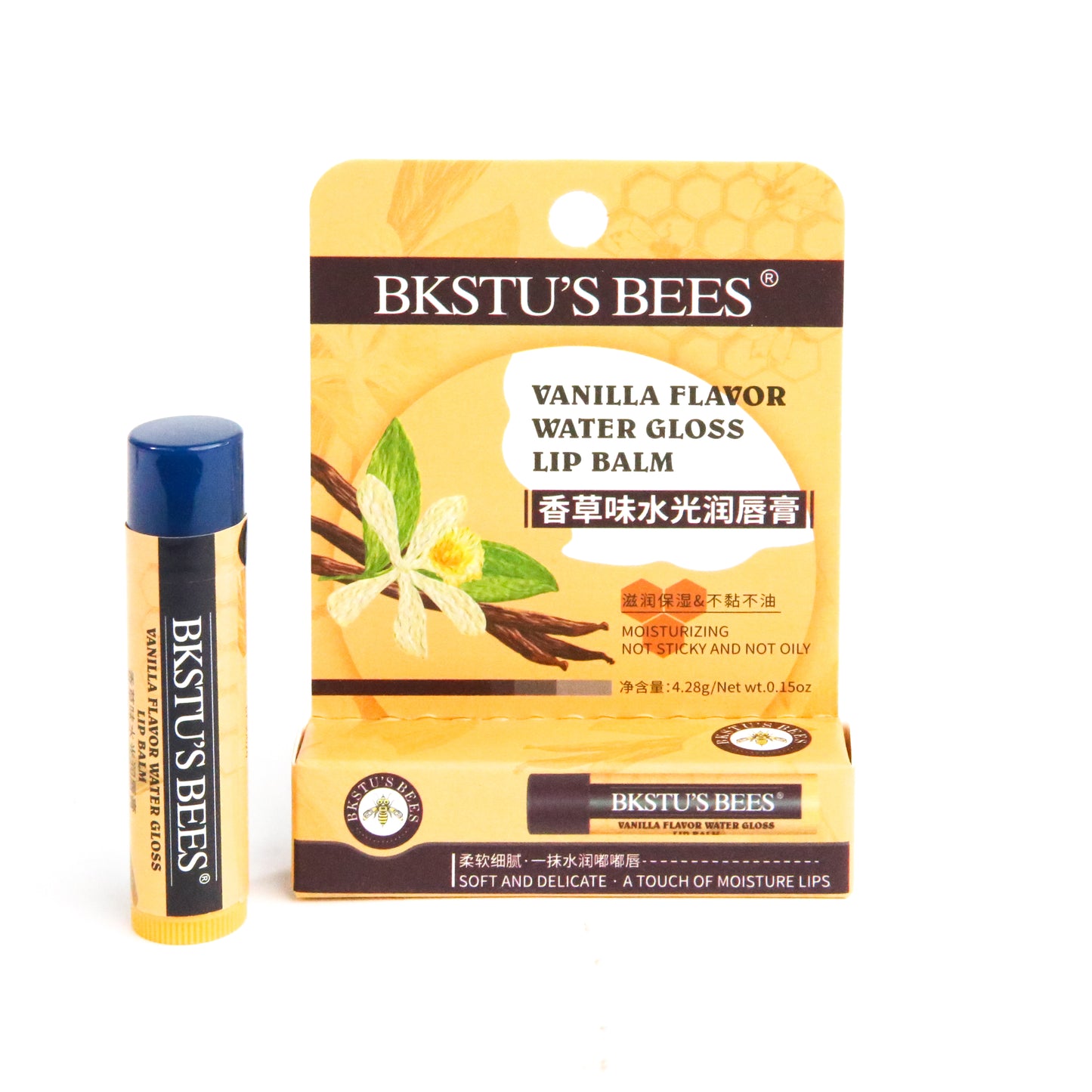 Bees Wax Lip Ice_Pack of 6 VANILLA