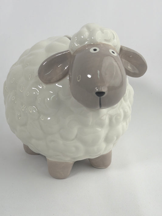 Ceramic Sheep Money Box