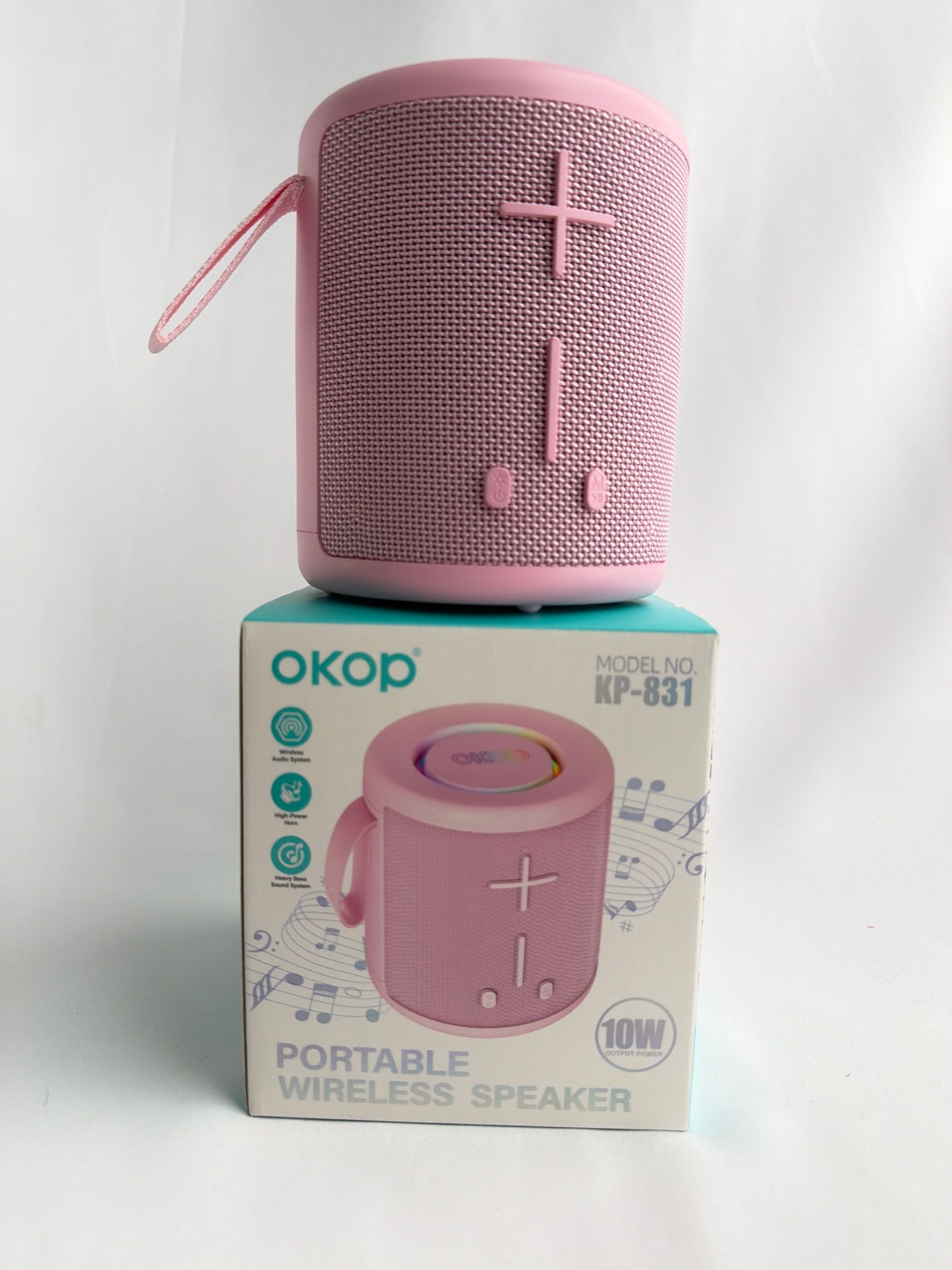Okop PINK Wireless Speaker KP-831