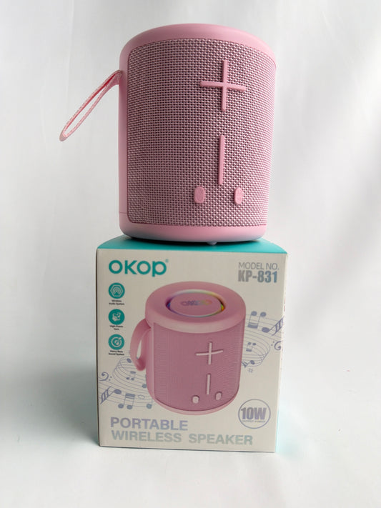 Okop PINK Wireless Speaker KP-831